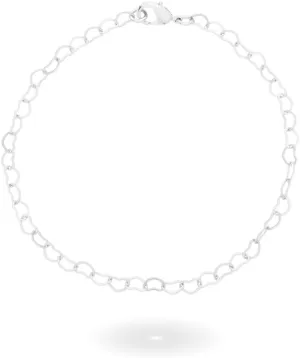 18K Gold Plated Heart Charm Bracelet for Women | Dainty Adjustable Love & Friendship Chain Bracelet
