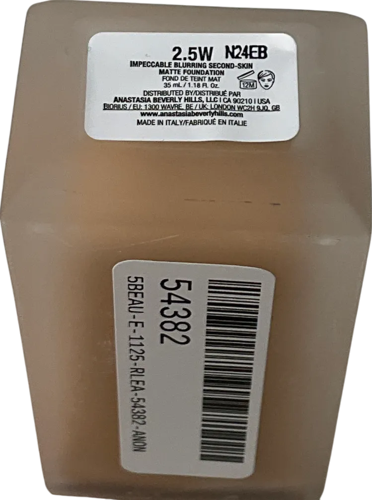 Anastasia Beverly Hills Impeccable Blurring Second Skin Matte Foundation 2.5 35ml