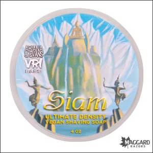 Ariana and Evans Siam Artisan Shaving Soap, 4oz - VR1 Vegan Base
