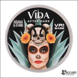 Ariana and Evans Vida After Dark Artisan Shaving Soap, 4oz - VR1 Vegan Base