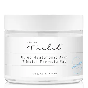 Blanc Doux 100% Oligo Hyaluronic Acid 7 Multi-Formula Skin Essence Toner Pads - 60 pcs 4 Oz, Deep Hydration & Soothing, Calming Formula, Hypoallergenic Cotton, Skin Moisture Boost for All Skin Types