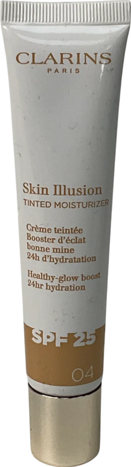 Clarins Skin Illusion Tinted Moisturiser Spf25 04 40ml