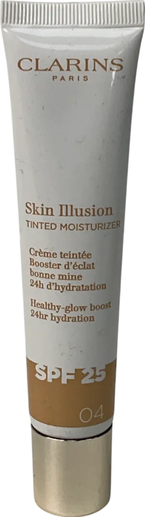 Clarins Skin Illusion Tinted Moisturiser Spf25 04 40ml