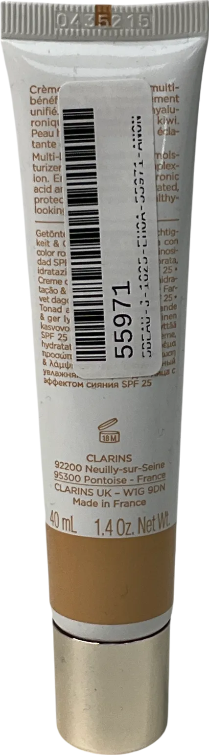 Clarins Skin Illusion Tinted Moisturiser Spf25 04 40ml
