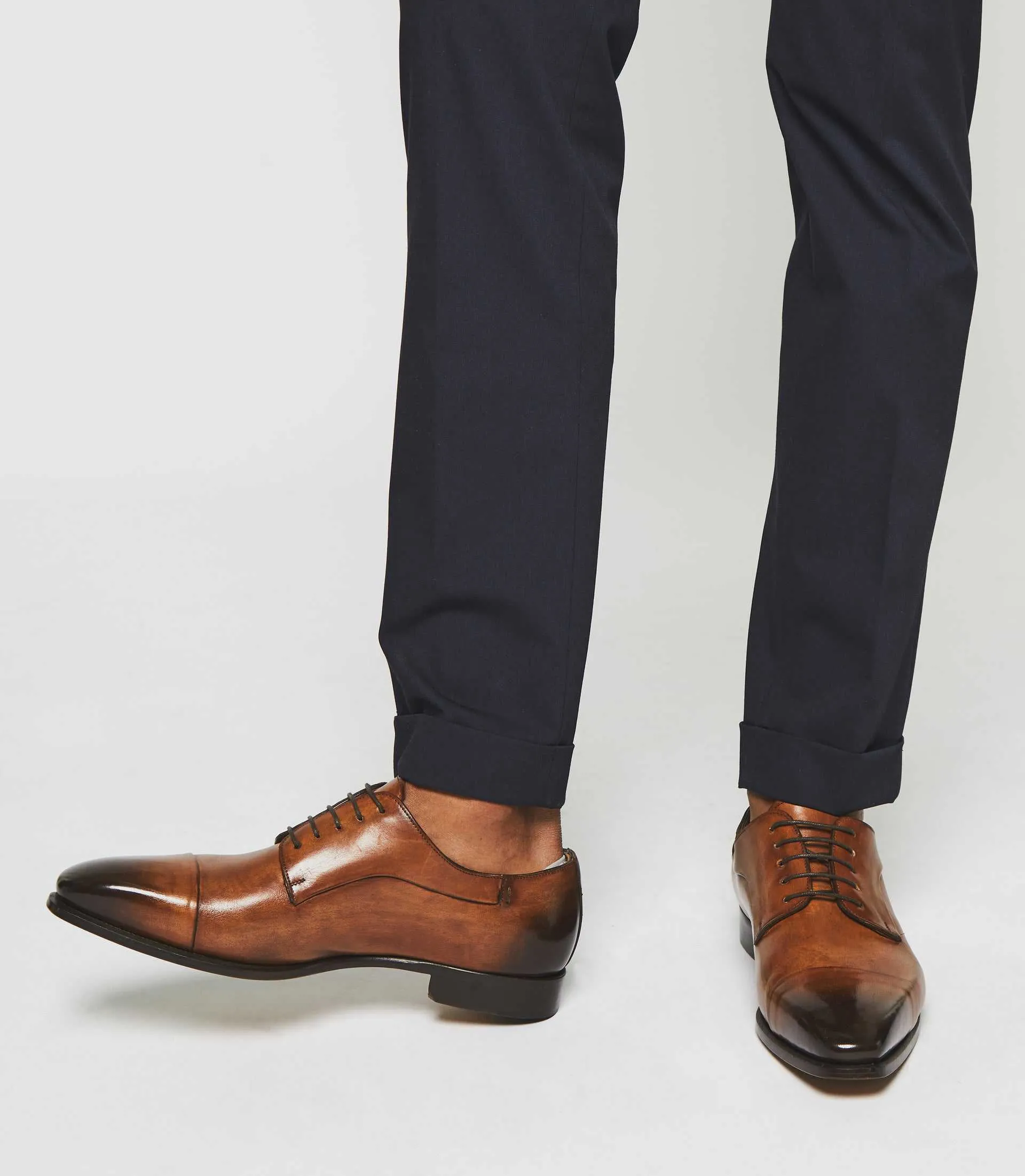 Derby marron clair "Elvio"