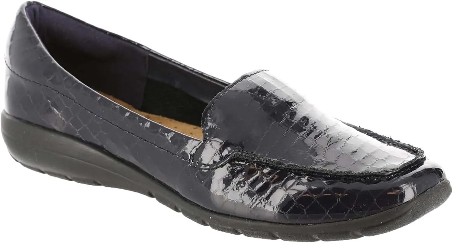Easy Spirit Women's Abide Croco Print Casual Flat