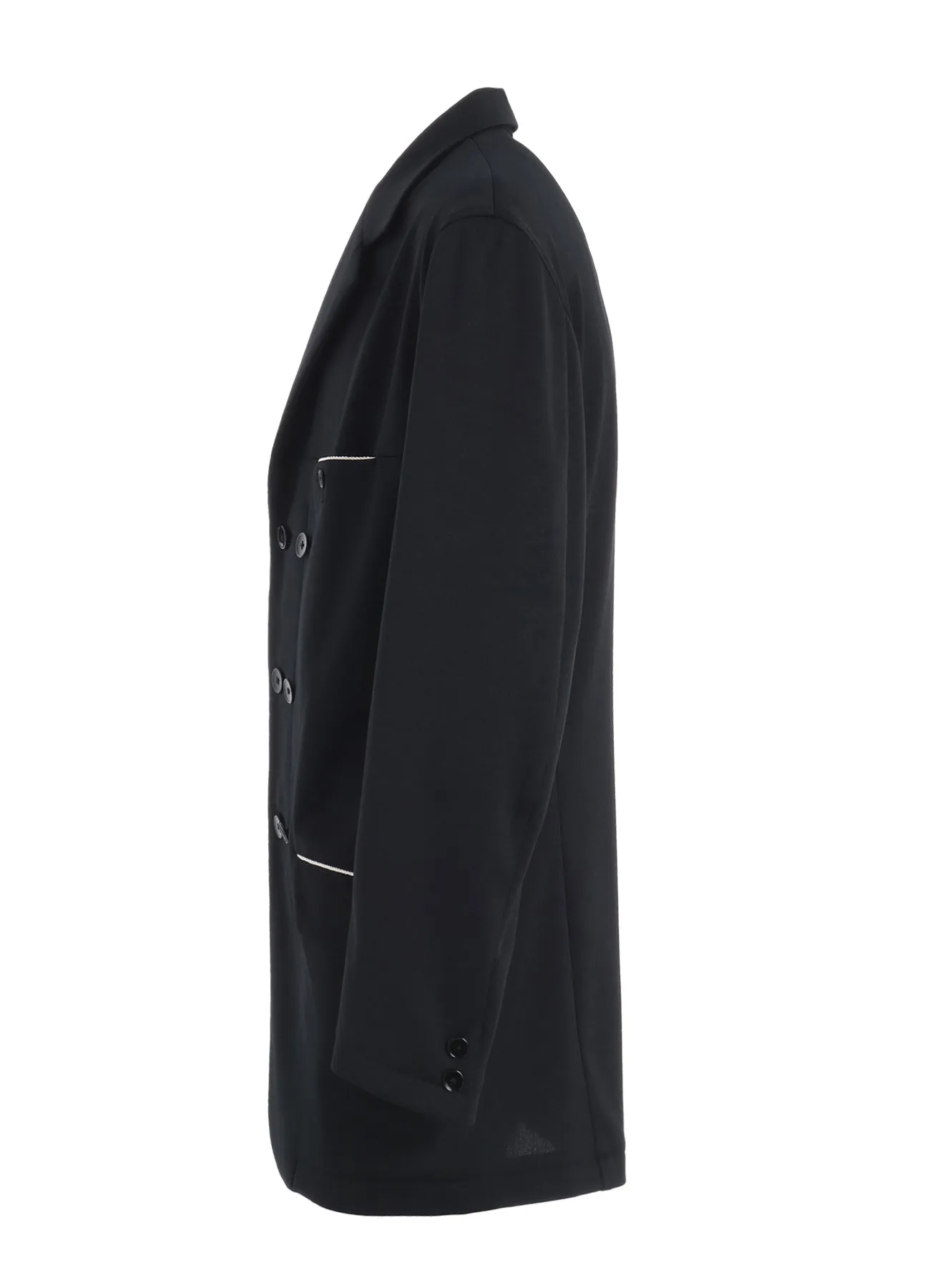 POLYESTER SMOOTH SWITCHING PIPING JACKET