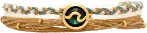 Pura Vida Bracelets Pack Glowing Wave Style Pack - 3-Piece Boho Bracelet Stack