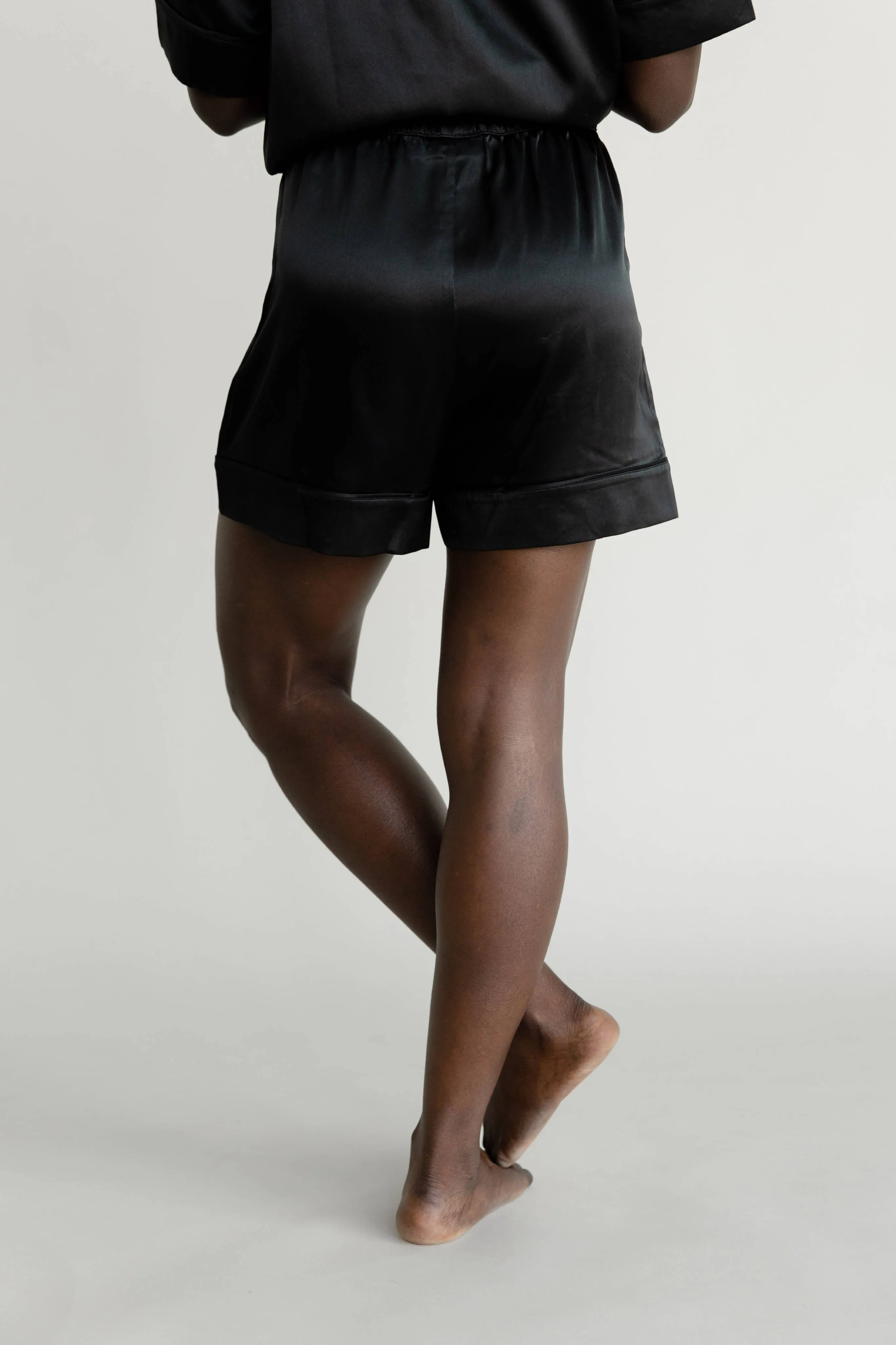 Serenity Silk Classic Pajama Shorts