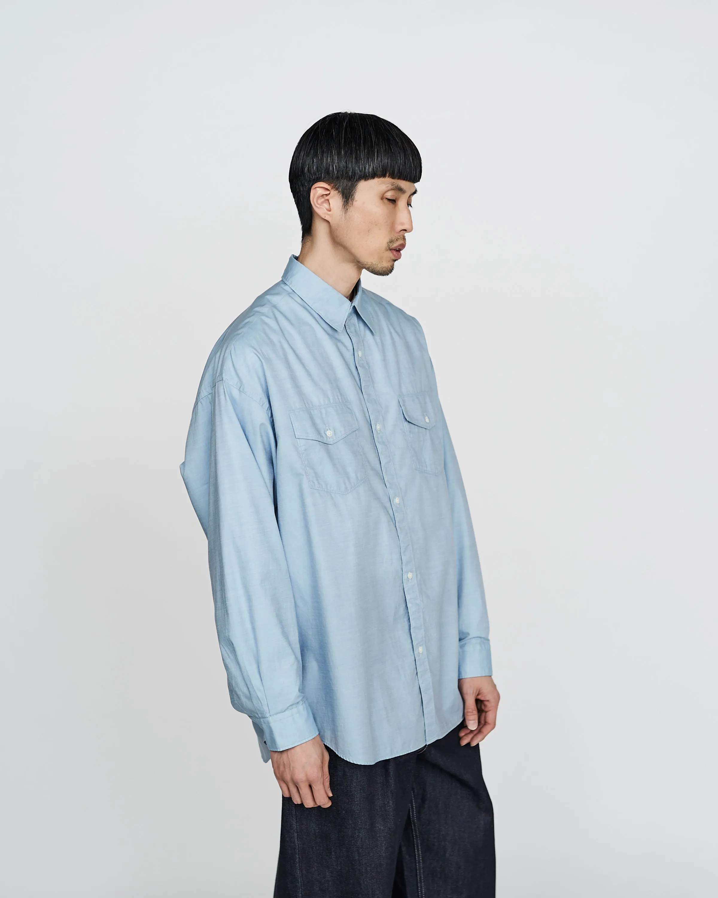 Supima Compact Regular Collar Dungaree Shirt