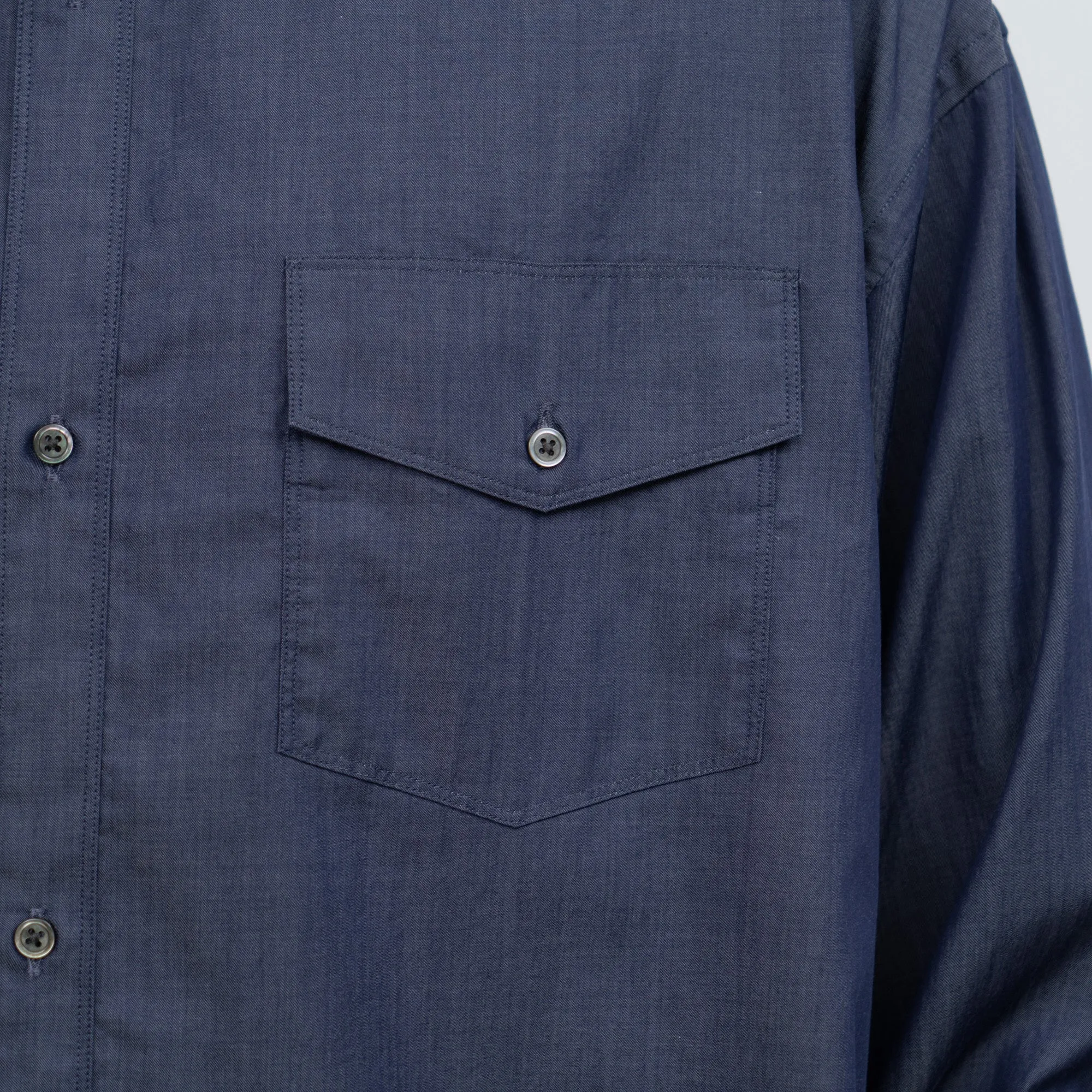 Supima Compact Regular Collar Dungaree Shirt
