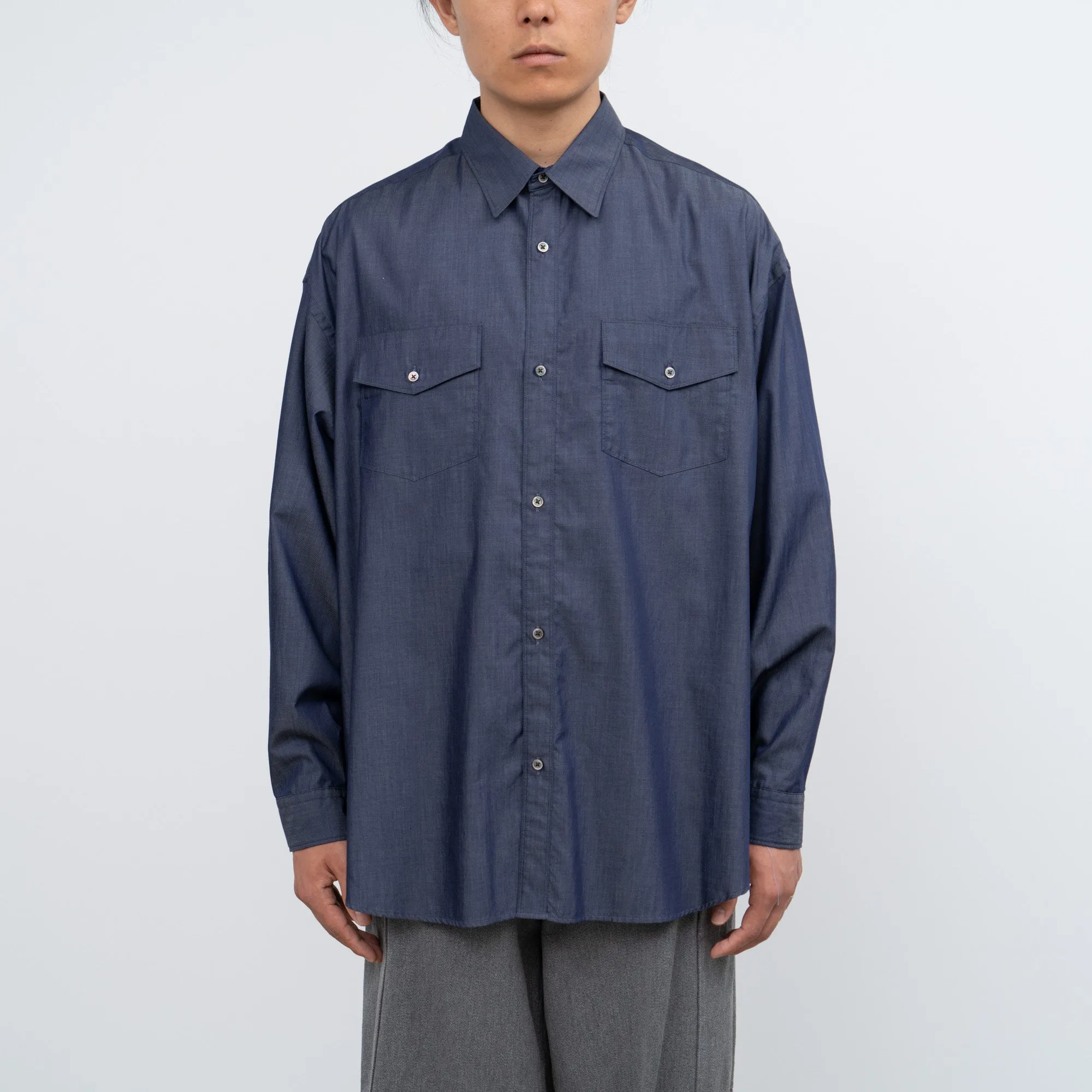 Supima Compact Regular Collar Dungaree Shirt