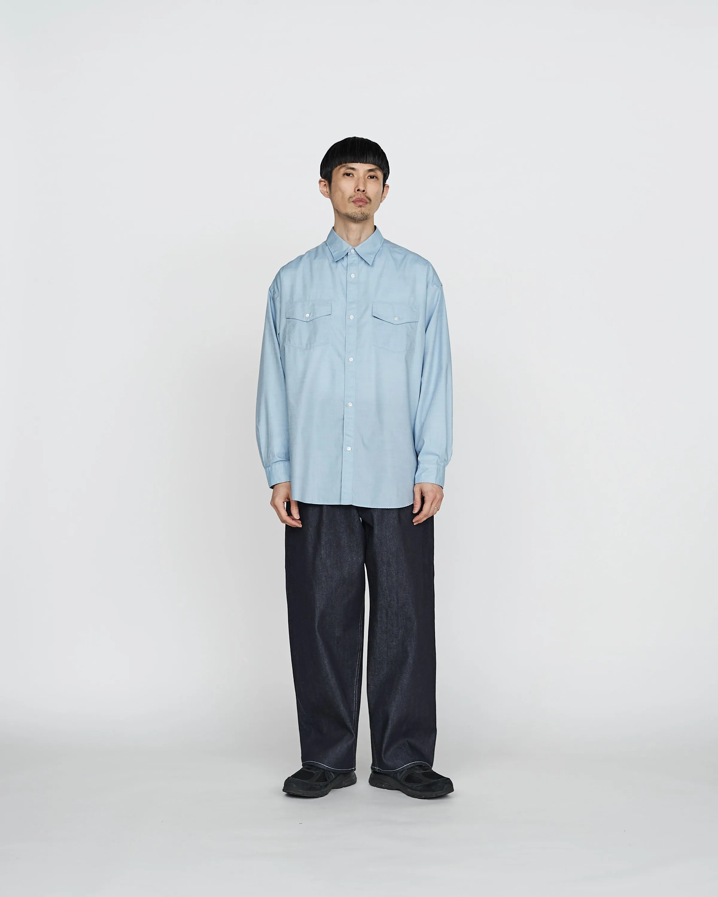 Supima Compact Regular Collar Dungaree Shirt