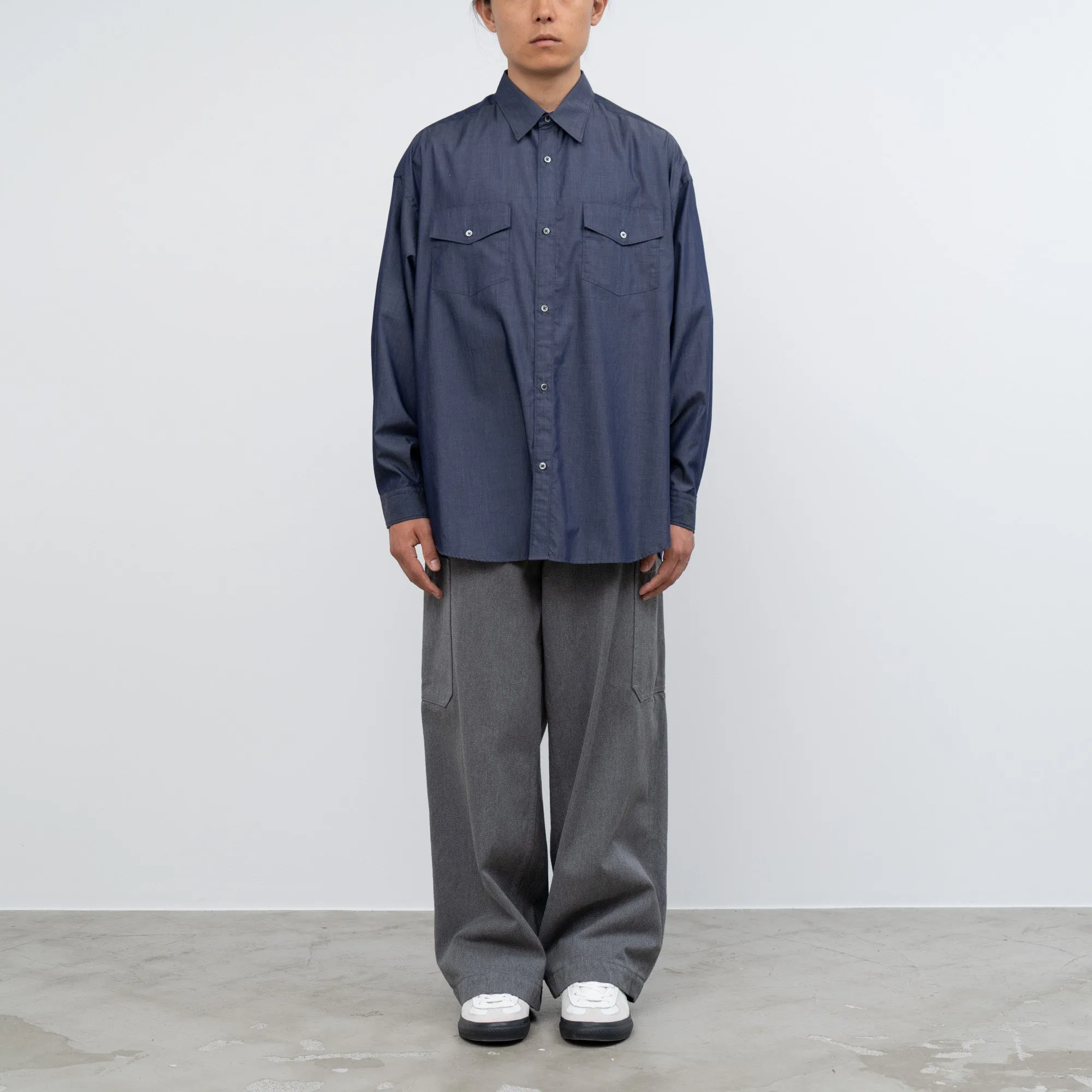 Supima Compact Regular Collar Dungaree Shirt